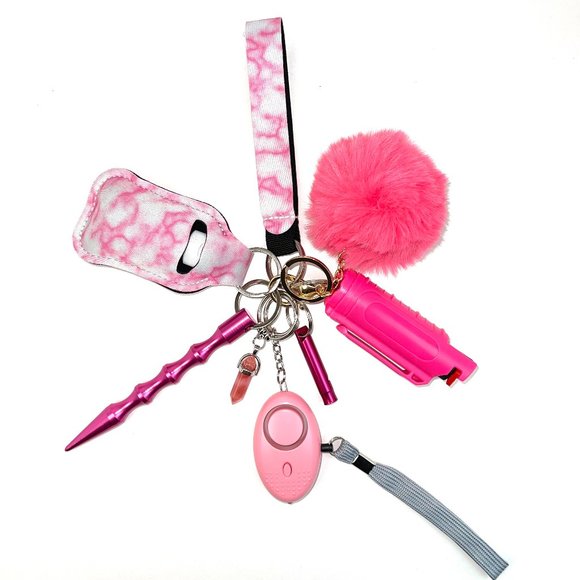 Accessories - Self Defense Keychain For Women - Pink